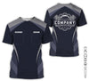 Joycorners Custom Name Mechanic Shirt, Unisex Grey Crew Shirt for Automotive Workers, Perfect Gift for Him, Size S to 5XL PT2609