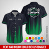 Joycorners Personalized Mechanic Shirt in Green, 3D Printed Pocket Mechanic Shirt, Custom Name Work Shirt for Car Repair Technicians, Great Gift for Men PT2609