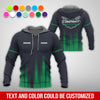 Joycorners Personalized Mechanic Shirt in Green, 3D Printed Pocket Mechanic Shirt, Custom Name Work Shirt for Car Repair Technicians, Great Gift for Men PT2609