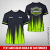 Joycorners Personalized Mechanic Shirt in Yellow Green, 3D Printed Pocket Mechanic Shirt, Custom Name Work Shirt for Car Repair Technicians, Great Gift for Men PT2609