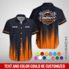 Joycorners Personalized Mechanic Shirt in Orange, 3D Printed Pocket Mechanic Shirt, Custom Name Work Shirt for Car Repair Technicians, Great Gift for Men PT2609