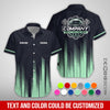 Joycorners Personalized Mechanic Shirt in Seafoam, 3D Printed Pocket Mechanic Shirt, Custom Name Work Shirt for Car Repair Technicians, Great Gift for Men PT2609