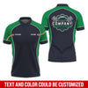 Joycorners Custom Name Mechanic Shirt for Men, Personalized Garage Workwear Print, Great Gift for Auto Techs, Green Mechanic T-Shirt PT2609