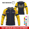 Joycorners Custom Name Mechanic Shirt for Men, Personalized Garage Workwear Print, Great Gift for Auto Techs, Yellow Mechanic T-Shirt PT2609