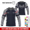Joycorners Custom Name Mechanic Shirt for Men, Personalized Garage Workwear Print, Great Gift for Auto Techs, Grey Mechanic T-Shirt PT2609