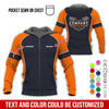 Joycorners Custom Name Mechanic Shirt for Men, Personalized Garage Workwear Print, Great Gift for Auto Techs, Orange Mechanic T-Shirt PT2609