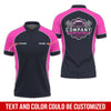 Joycorners Custom Name Mechanic Shirt for Men, Personalized Garage Workwear Print, Great Gift for Auto Techs, Pink Mechanic T-Shirt PT2609
