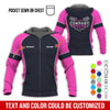 Joycorners Custom Name Mechanic Shirt for Men, Personalized Garage Workwear Print, Great Gift for Auto Techs, Pink Mechanic T-Shirt PT2609