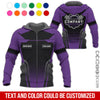 Joycorners Personalized Name Mechanic Shirt, Mechanic Shirt in Purple, Gift Idea for Auto Technicians, Best Custom Mechanic Shirt PT2609