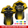 Joycorners Personalized Name Mechanic Shirt, Mechanic Shirt in Yellow, Gift Idea for Auto Technicians, Best Custom Mechanic Shirt PT2609