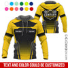Joycorners Personalized Name Mechanic Shirt, Mechanic Shirt in Yellow, Gift Idea for Auto Technicians, Best Custom Mechanic Shirt PT2609