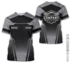 Joycorners Personalized Name Mechanic Shirt, Mechanic Shirt in Grey, Gift Idea for Auto Technicians, Best Custom Mechanic Shirt PT2609