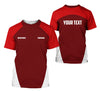 Joycorners Mechanic Shirt With Custom Name, Gift For Mechanic Dad, Husband Or Boyfriend, Custom Shirt Available In Red PT2609