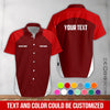 Joycorners Mechanic Shirt With Custom Name, Gift For Mechanic Dad, Husband Or Boyfriend, Custom Shirt Available In Red PT2609