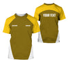 Joycorners Mechanic Shirt With Custom Name, Gift For Mechanic Dad, Husband Or Boyfriend, Mechanic Shirt In Classic Yellow PT2609