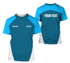 Joycorners Custom Mechanic Shirt For Men, Great Gift For Car Guy Or Diesel Mechanic, Blue Auto Repair Shirt PT2609