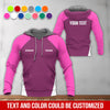 Joycorners Custom Mechanic Work Shirt with Name & Department, Personalized Uniform Pink Shirt, Apparel Clothing for Men PT2609