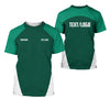 Joycorners Custom Name Mechanic Shirt in Green, Unisex Work Shirt for Car Technicians, Great Gift for Him, Available in Sizes S to 5XL PT2609