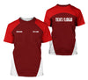 Joycorners Custom Name Mechanic Shirt in Red, Unisex Work Shirt for Car Technicians, Great Gift for Him, Available in Sizes S to 5XL PT2609