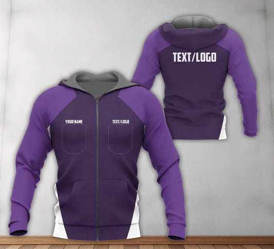 Joycorners Custom Name Mechanic Shirt in Purple, Unisex Work Shirt for Car Technicians, Great Gift for Him, Available in Sizes S to 5XL PT2609
