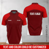 Joycorners Custom Name Mechanic Shirt in Red, Unisex Work Shirt for Car Technicians, Great Gift for Him, Available in Sizes S to 5XL PT2609