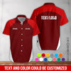 Joycorners Custom Name Mechanic Shirt in Red, Unisex Work Shirt for Car Technicians, Great Gift for Him, Available in Sizes S to 5XL PT2609