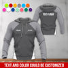 Joycorners Custom Name Mechanic Shirt in Grey, Unisex Work Shirt for Car Technicians, Great Gift for Him, Available in Sizes S to 5XL PT2609
