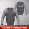 Joycorners Custom Name Mechanic Shirt in Grey, Unisex Work Shirt for Car Technicians, Great Gift for Him, Available in Sizes S to 5XL PT2609