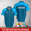 Joycorners Custom Name Mechanic Shirt in Blue, Unisex Work Shirt for Car Technicians, Great Gift for Him, Available in Sizes S to 5XL PT2609