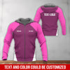 Joycorners Custom Name Mechanic Shirt in Pink, Unisex Work Shirt for Car Technicians, Great Gift for Him, Available in Sizes S to 5XL PT2609