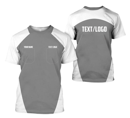 Joycorners Custom Name Mechanic Shirt in White, Unisex Work Shirt for Car Technicians, Great Gift for Him, Available in Sizes S to 5XL PT2609