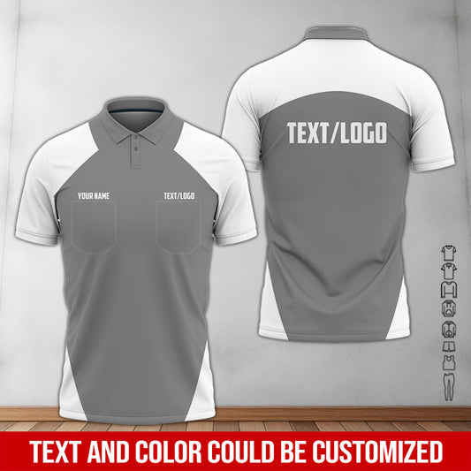 Joycorners Custom Name Mechanic Shirt in White, Unisex Work Shirt for Car Technicians, Great Gift for Him, Available in Sizes S to 5XL PT2609