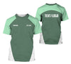 Joycorners Custom Name Mechanic Shirt in Seafoam, Unisex Work Shirt for Car Technicians, Great Gift for Him, Available in Sizes S to 5XL PT2609