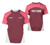 Joycorners Custom Name Mechanic Shirt in Neon Pink, Unisex Work Shirt for Car Technicians, Great Gift for Him, Available in Sizes S to 5XL PT2609