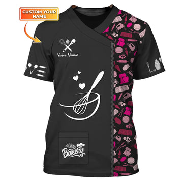 BAKER - Custom Bakery Shirt Gift For Baking & Cake Lover Printed Shirt
