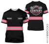 Joycorners Custom Mechanic Shirt, Gift for Car Lovers, Husband, or Boyfriend, Unisex Fit for Men and Women, Classic Neon Pink Shirt PT2609