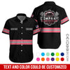 Joycorners Custom Mechanic Shirt, Gift for Car Lovers, Husband, or Boyfriend, Unisex Fit for Men and Women, Classic Neon Pink Shirt PT2609