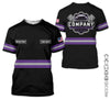 Joycorners Custom Mechanic Shirt, Gift for Car Lovers, Husband, or Boyfriend, Unisex Fit for Men and Women, Classic Purple Shirt PT2609