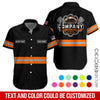 Joycorners Custom Mechanic Shirt, Gift for Car Lovers, Husband, or Boyfriend, Unisex Fit for Men and Women, Classic Orange Shirt PT2609