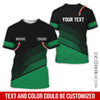 Joycorners Custom Mechanic Shirt with Name, Unique Custom Shirt for Mechanics, Gift for Men Who Fix Everything, Available in Green Size S to 5XL PT2609