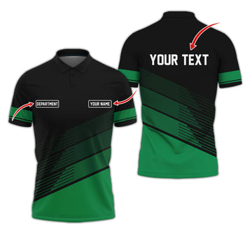Joycorners Custom Mechanic Shirt with Name, Unique Custom Shirt for Mechanics, Gift for Men Who Fix Everything, Available in Green Size S to 5XL PT2609