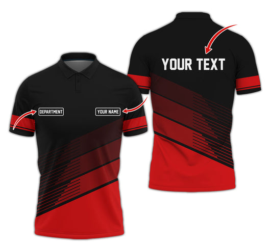 Joycorners Custom Mechanic Shirt with Name, Unique Custom Shirt for Mechanics, Gift for Men Who Fix Everything, Available in Red Size S to 5XL PT2609