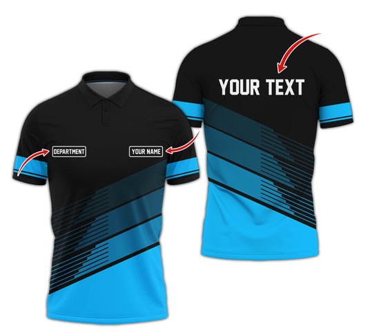 Joycorners Custom Mechanic Shirt with Name, Unique Custom Shirt for Mechanics, Gift for Men Who Fix Everything, Available in Blue Size S to 5XL PT2609