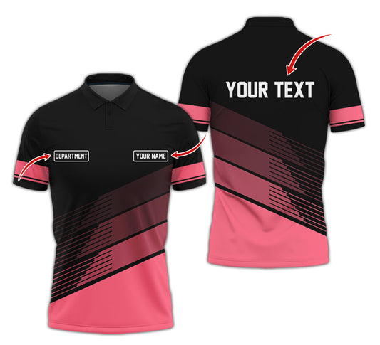 Joycorners Custom Mechanic Shirt with Name, Unique Custom Shirt for Mechanics, Gift for Men Who Fix Everything, Available in Neon Pink Size S to 5XL PT2609