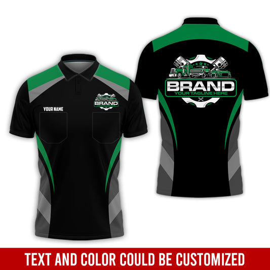 Joycorners Best Custom Mechanic Shirt for Men, Perfect Gift for Car Guys, Diesel Techs, and Shop Crews, Unisex Green Mechanic Shirt PT2609