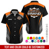 Joycorners Best Custom Mechanic Shirt for Men, Printed Pocket Shirt, Perfect Gift for Car Guys, Diesel Techs, and Shop Crews, Unisex Orange Mechanic Shirt PT2609