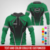 Joycorners Custom Mechanic Work Shirt with Name, Gift for Technicians and Car Guys, Mechanic Shirt In Green, Sizes S to 5XL PT2609