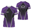 Joycorners Custom Mechanic Work Shirt with Name, Gift for Technicians and Car Guys, Mechanic Shirt In Purple, Sizes S to 5XL PT2609