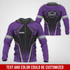 Joycorners Custom Mechanic Work Shirt with Name, Gift for Technicians and Car Guys, Mechanic Shirt In Purple, Sizes S to 5XL PT2609