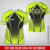 Joycorners Custom Mechanic Work Shirt with Name, Gift for Technicians and Car Guys, Mechanic Shirt In Green Yellow, Sizes S to 5XL PT2609
